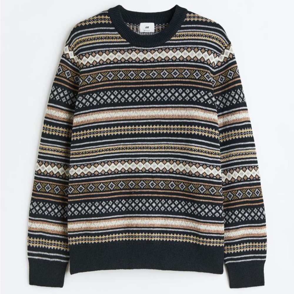 Mens knit sweater